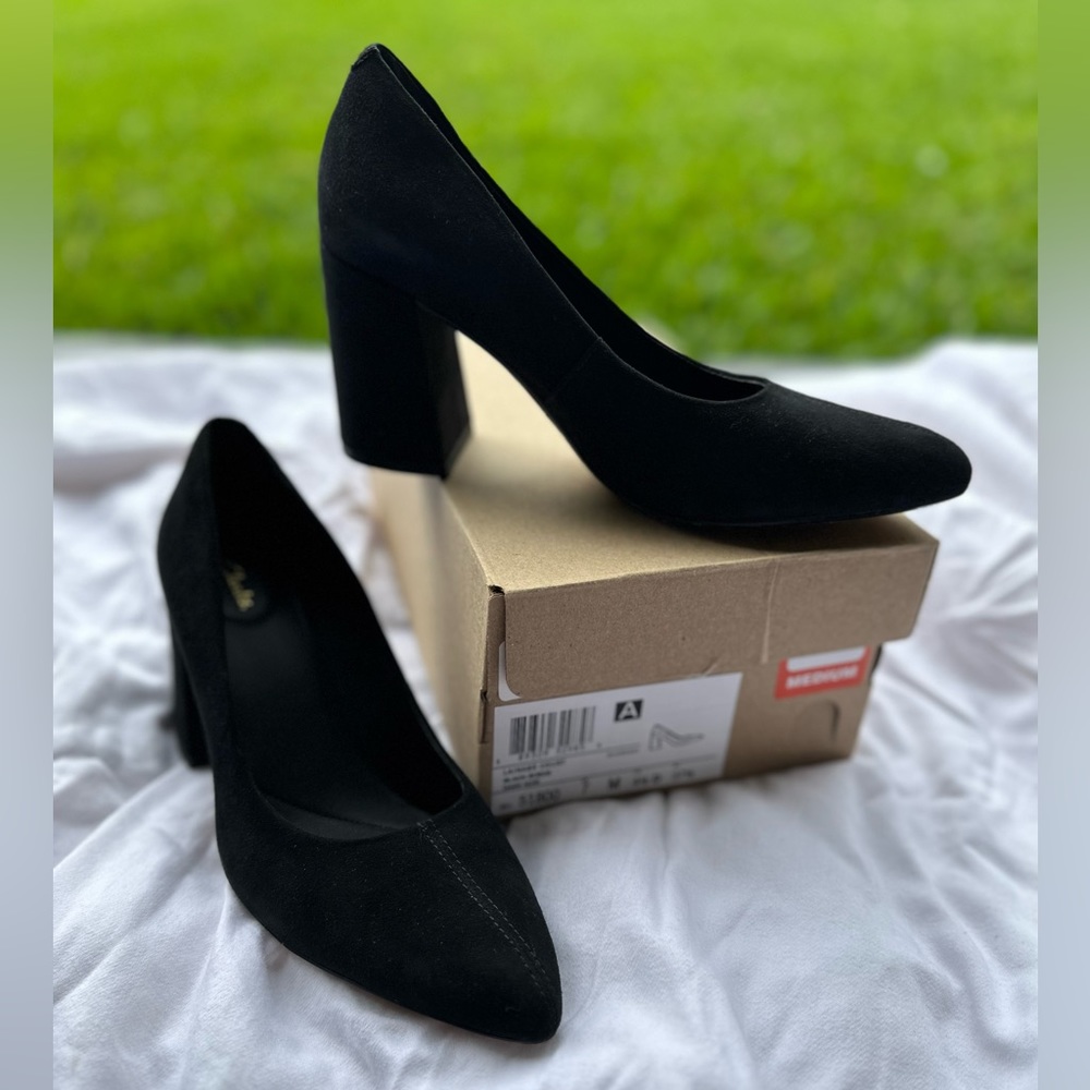 Clark Block Heel Pumps